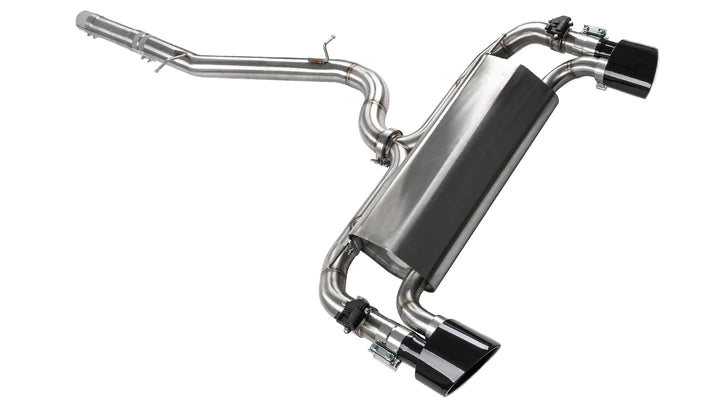 Integrated Engineering Ultra-Performance Valved Cat Back Exhaust Black Tips - Audi RS3 8V (Sedan)