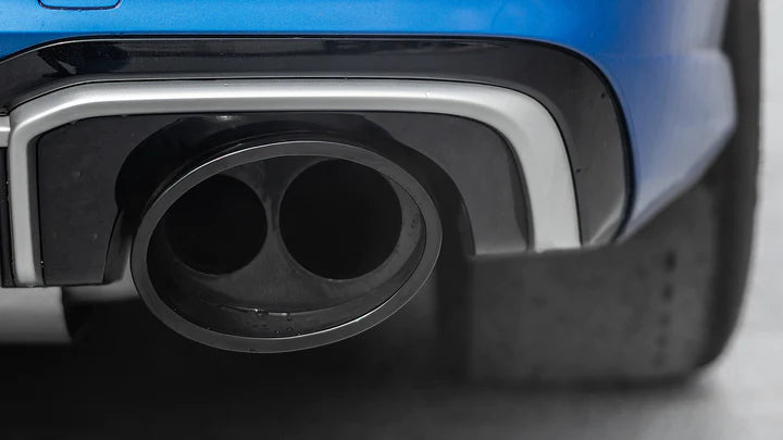 Integrated Engineering Ultra-Performance Valved Cat Back Exhaust Black Tips - Audi RS3 8V (Sedan)