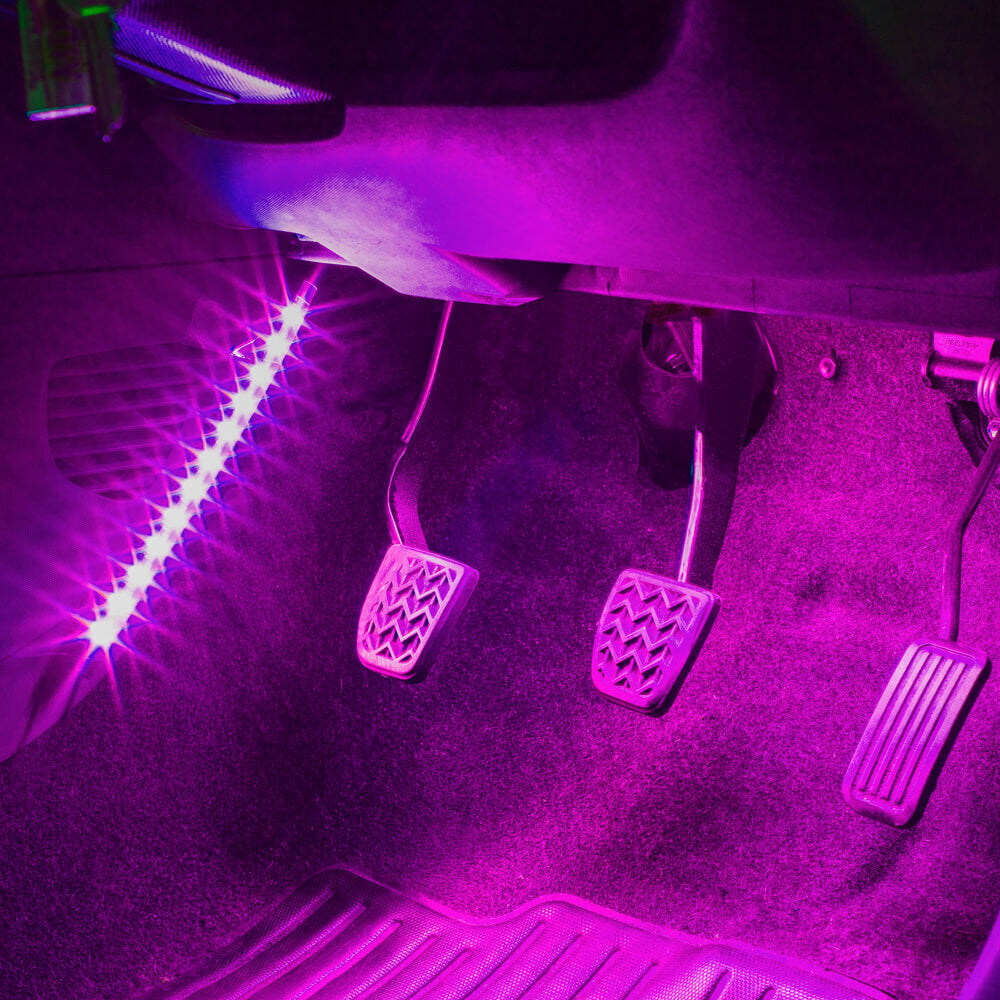 Universal DIY RGB Footwell Lighting Kit