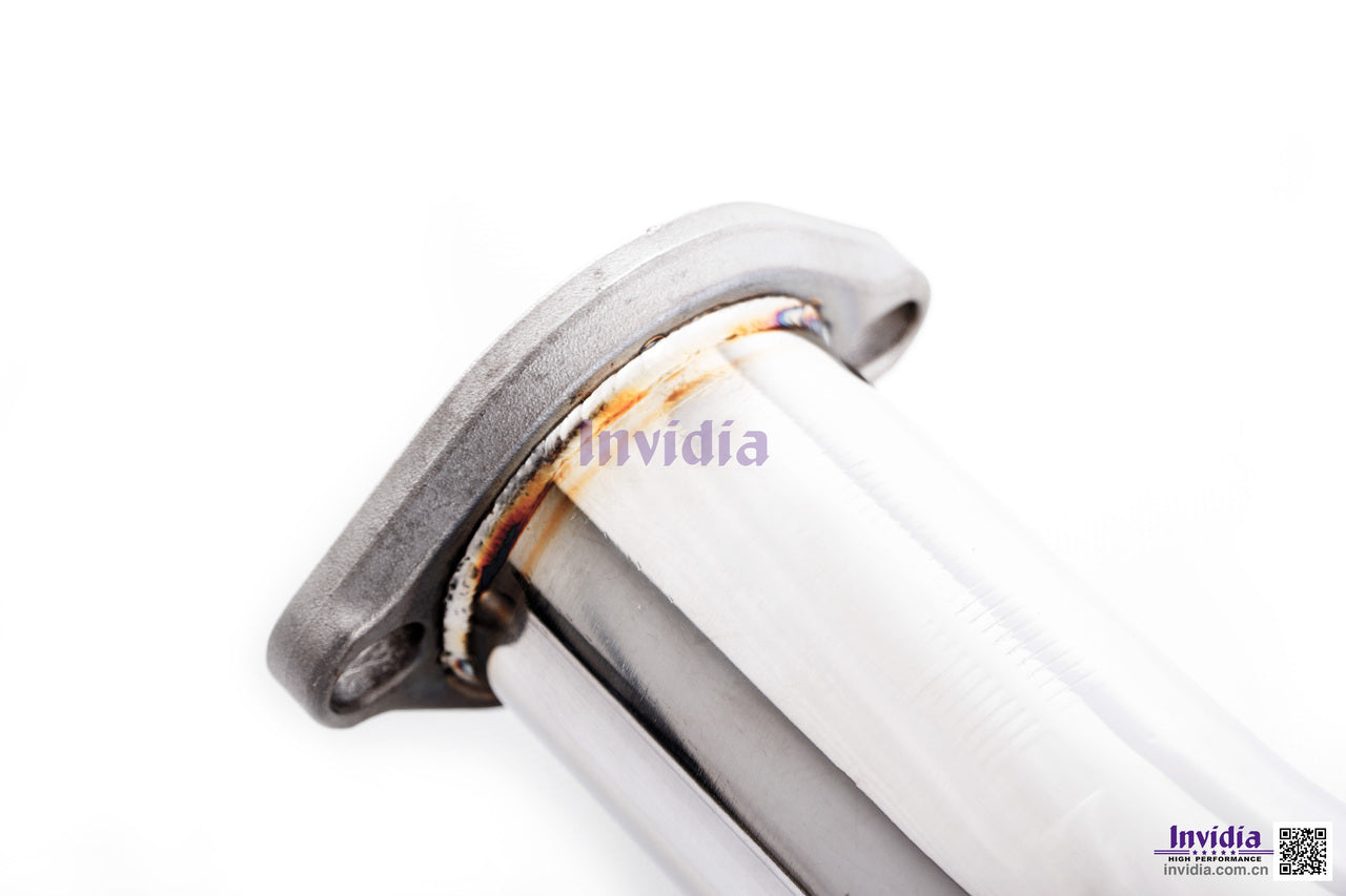 Invidia Q300 Cat Back Exhaust w/SS Tips - VW Golf GTI Mk6