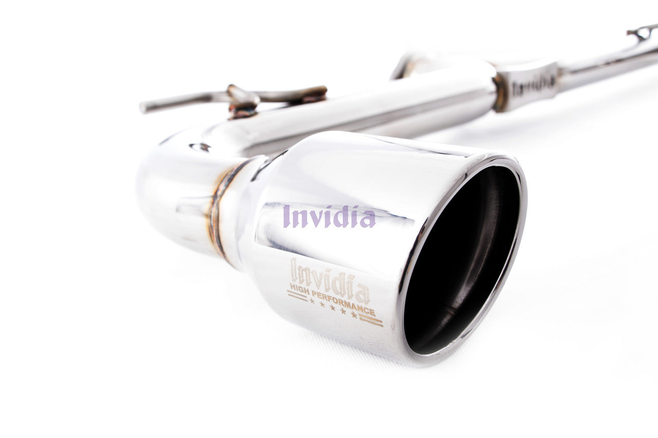Invidia Q300 Cat Back Exhaust w/SS Tips - VW Golf GTI Mk6