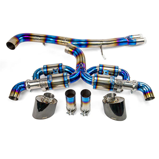 JDY 2.5T RS3/TTRS 8V/8S Racing Titanium Exhaust - Catback